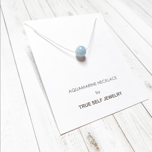 Two Aquamarine Necklace Set - Picture 2 of 8